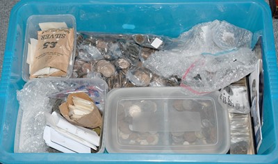 Lot 70 - Large Mixed Lot of British and World Coins,...