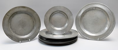 Lot 58 - A Collection of 18th/19th Century Pewter Plates