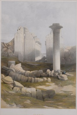 Lot 1057 - After David Roberts RA (1796-1864) "Karnak"...