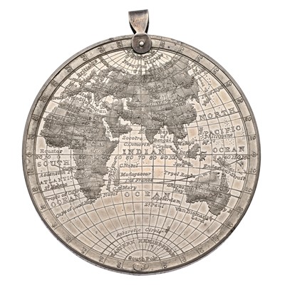 Lot 283 - A ' Medallic Map of the World' c.1820, struck...