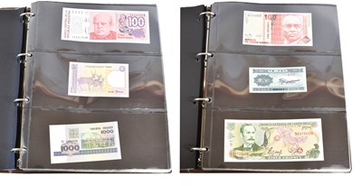 Lot 343 - World Banknote Album, comprising approx. 90+...