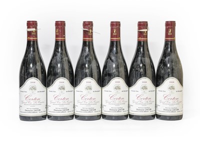 Lot 3048 - Domaine Jacob 2008 Corton Les Carrières (six...