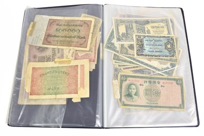 Lot 341 - World Banknote Album, comprising approx. 85...