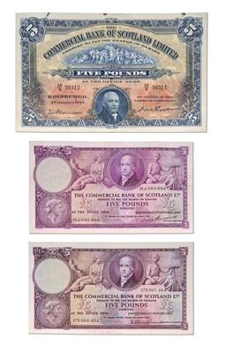 Lot 313 - 3x The Commercial Bank of Scotland Limited,...