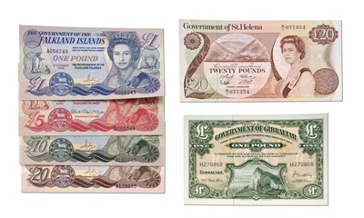 Lot 323 - Falkland Islands, Twenty Pounds, dated 1st...