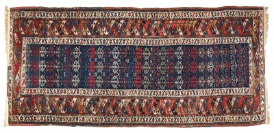Lot 1118 - Northwest Persian Runner Circa 1930 The indigo...
