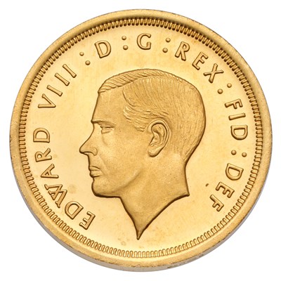 Lot 156 - Edward VIII, Replica Fantasy Sovereign 1936,...