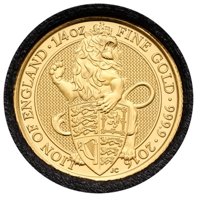 Lot 181 - Elizabeth II, Gold 1/4oz Coin 2016, Queen's...