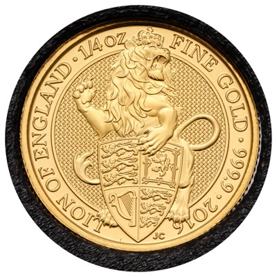 Lot 179 - Elizabeth II, Gold 1/4oz Coin 2016, Queen's...