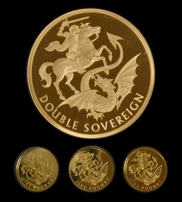 Lot 194 - Tristan Da Cunha, Gold Proof Double Sovereign...