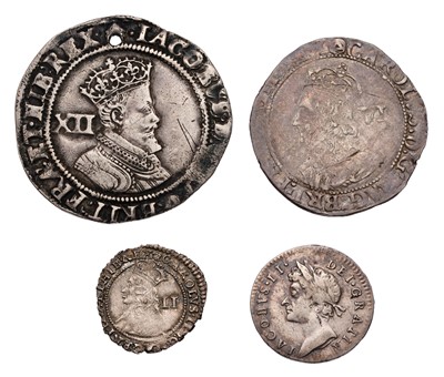Lot 17 - Small Assortment of 17th Century Coins,...