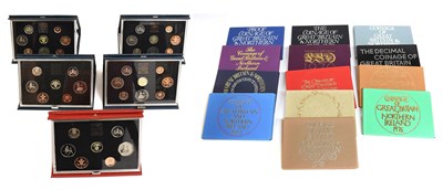 Lot 231 - 18x UK Proof Sets, comprising; 1970, 1971,...