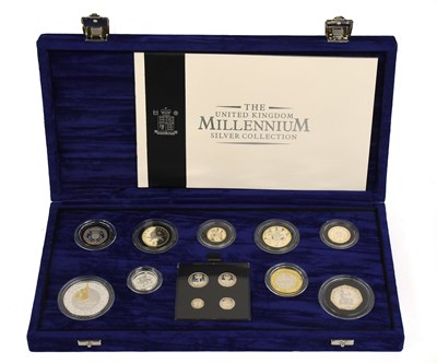 Lot 274 - The United Kingdom Millennium Silver...