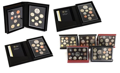 Lot 236 - 8x UK Proof Sets, comprising; 2006 deluxe,...