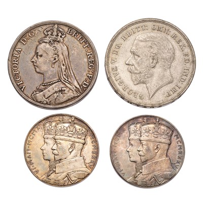 Lot 285 - 2x George V, Silver Jubilee Medals 1935, by P....