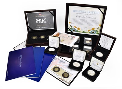 Lot 280 - Assorted Commemorative Coins and Sets,...