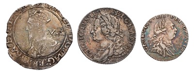 Lot 16 - Charles I, Shilling, group F, 6.12g, mm....
