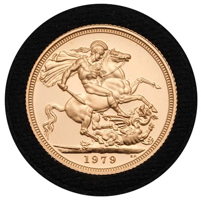 Lot 161 - Elizabeth II, Proof Sovereign 1979;...