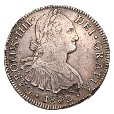 Lot 86 - Spanish Empire, Mexico, 8 Reales 1802, Mexico...