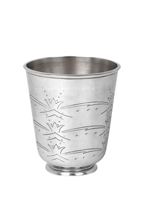 Lot 2187 - A George V Silver Beaker