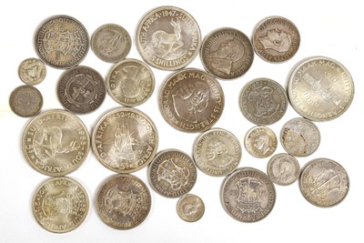 Lot 83 - South Africa, Assorted Silver Coinage, 24...