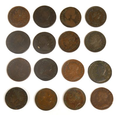 Lot 20 - Assorted Pre-Victorian Farthings, 16 in total,...