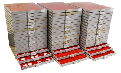Lot 349 - A Quantity of Lindner Trays, 54x trays in...
