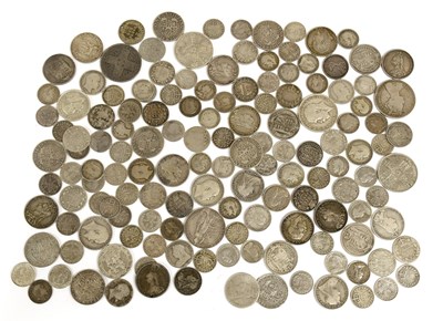 Lot 59 - Mixed Pre-1920 Silver Coinage, mixed...