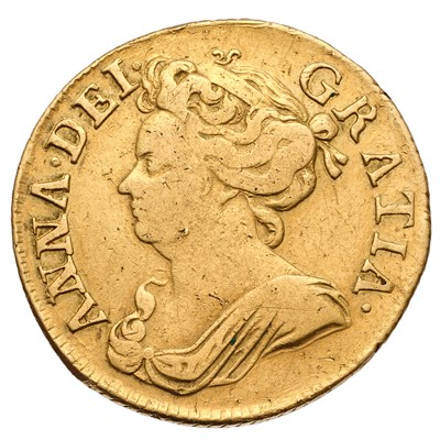 Lot 104 - Anne, Guinea 1714, third draped bust (S.3753)...