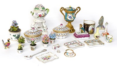 Lot 170 - A Collection of Continental porcelain etc,...