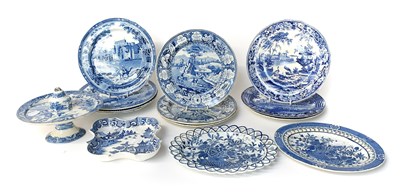 Lot 134 - An English Pearlware Egg Cup Stand, circa 1820,...