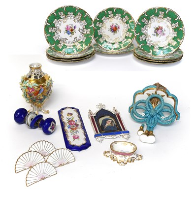 Lot 136 - A Collection of British and European Porcelain,...