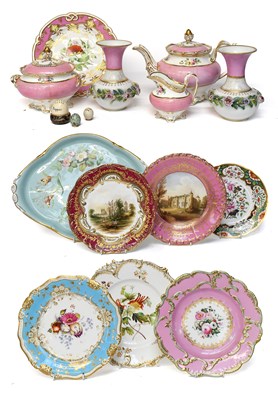 Lot 182 - A Collection of 19th Century English Ceramics,...