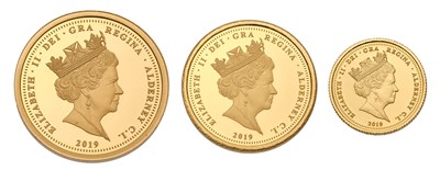 Lot 190 - Tristan Da Cunha, Three-Coin Proof Sovereign...
