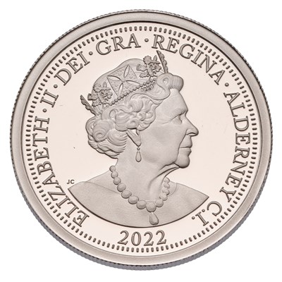 Lot 188 - Alderney, Platinum Proof Sovereign 2022,...