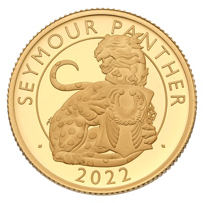 Lot 185 - Royal Tudor Beasts, 1/4oz Gold Proof £25 2022,...