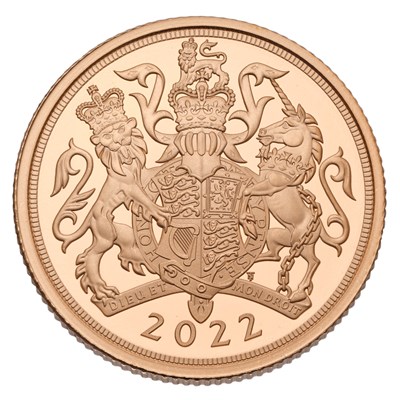 Lot 184 - Elizabeth II, Gold Proof Sovereign 2022,...