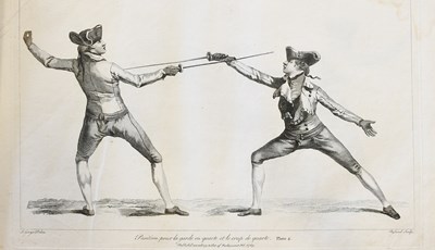 Lot 40 - Fencing. [Angelo (Domenico). L'Ecole Des Armes....