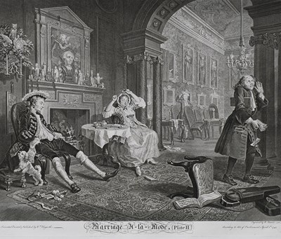 Lot 10 - [Hogarth (William)]. [The Works...from the...