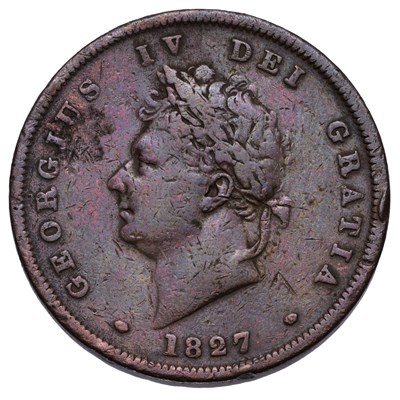 Lot 156 - George IV, Penny 1827, (Peck 1430, S.3823),...