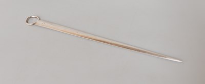 Lot 103 - A George III Silver Meat-Skewer, by William...