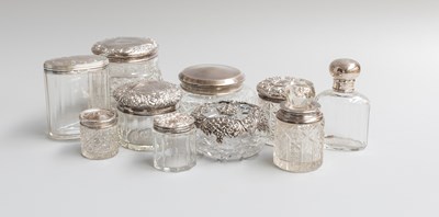 Lot 149 - A Collection of Assorted Silver-Mounted...