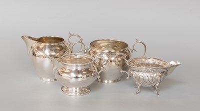 Lot 54 - A George V Silver Cream-Jug and Sugar-Bowl, by...
