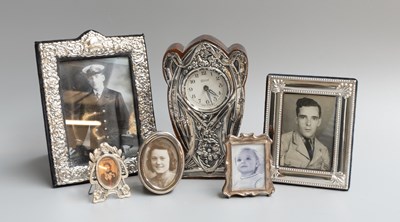 Lot 151 - A Collection of Assorted Silver-Mounted...