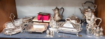 Lot 190 - A Large Collection of Assorted Silver Plate...