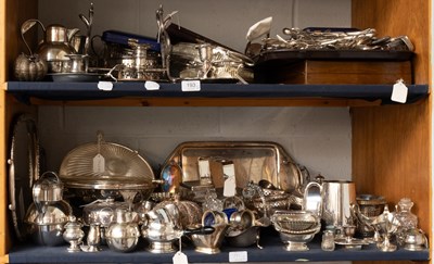 Lot 193 - A Collection of Assorted Silver Plate,...