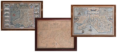Lot 59 - Speed (John). Wales. Sudbury and Humble, 1610...