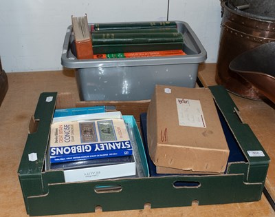Lot 366 - Stamp Collection, in grocer's box and plastic...
