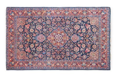 Lot 332 - Good Kashan Carpet Central Iran, Circa 1930...