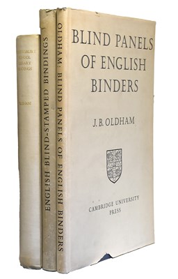 Lot 3 - Oldham (J. Basil). Shrewsbury School Library...